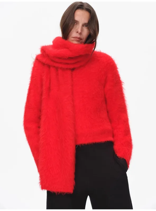 Winter Alpaca Wool Scarf for Women sold by Firelady Sheepskin