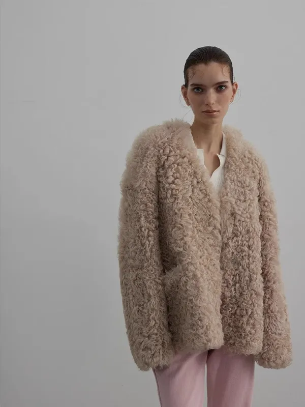 Wanderer Island Imported Tuscan Sheepskin Coat sold by Firelady Sheepskin