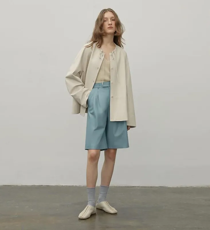 "Contrary Galaxy" Ultra-Thin Light-Coated Sheep Leather Jacket for Women sold by Firelady Sheepskin