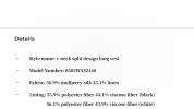 Mulberry silk linen V-neck vest summer suit for women sold by Firelady Sheepskin