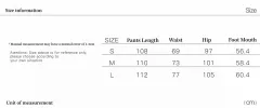 Women's white straight casual wide waist drape floor-length wide leg pants sold by Firelady Sheepskin