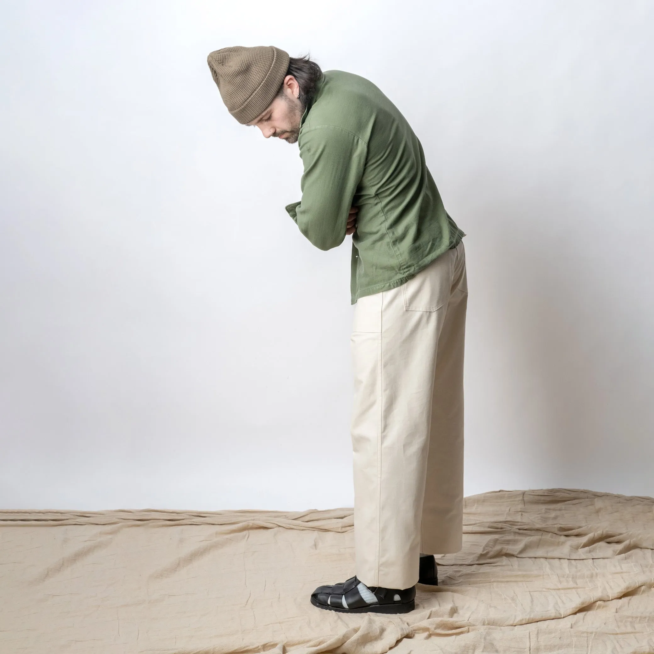 FATIGUES IN ECRU SATEEN sold by Bielby's product image thumbnail 3