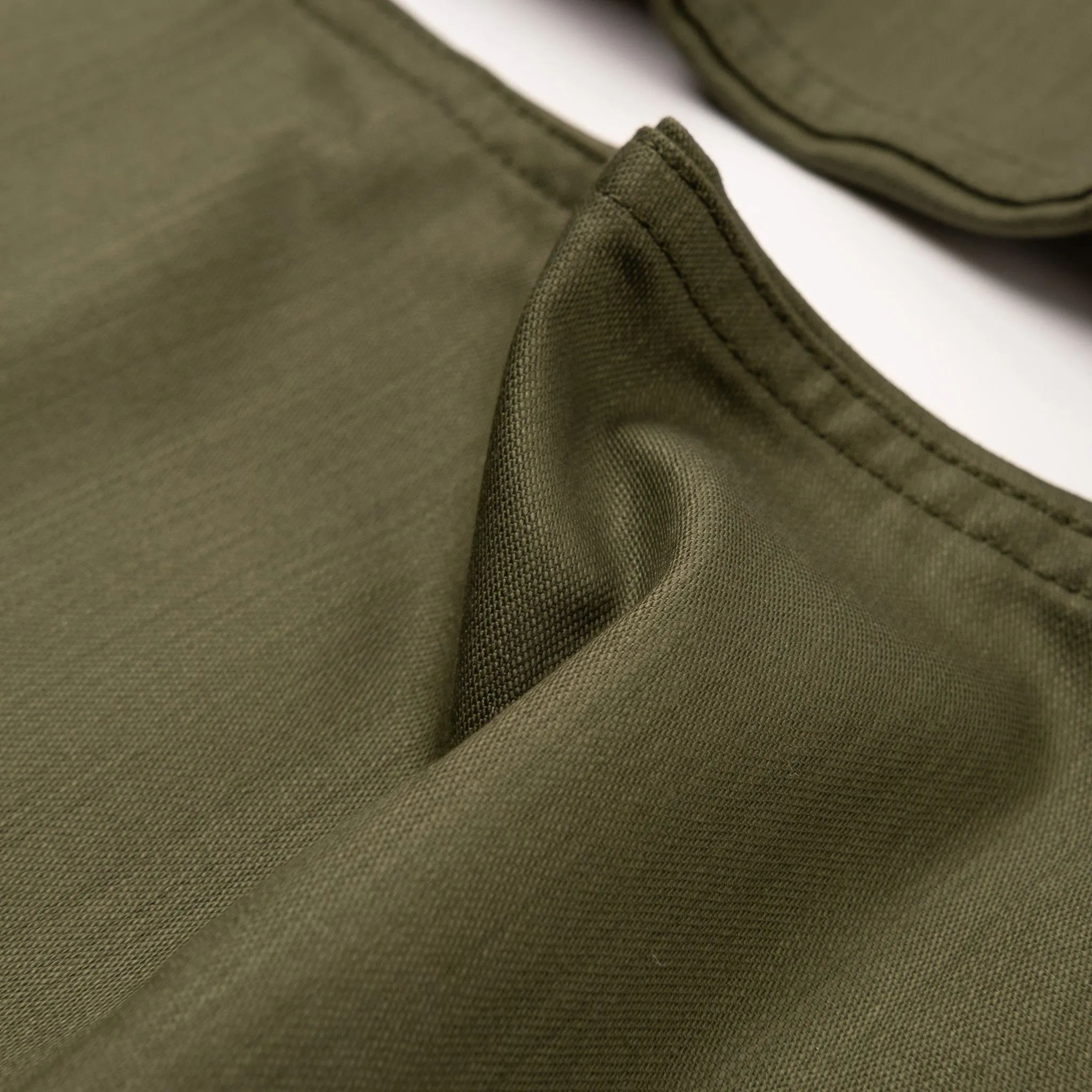 FATIGUES IN OLIVE SATEEN sold by Bielby's product image thumbnail 3