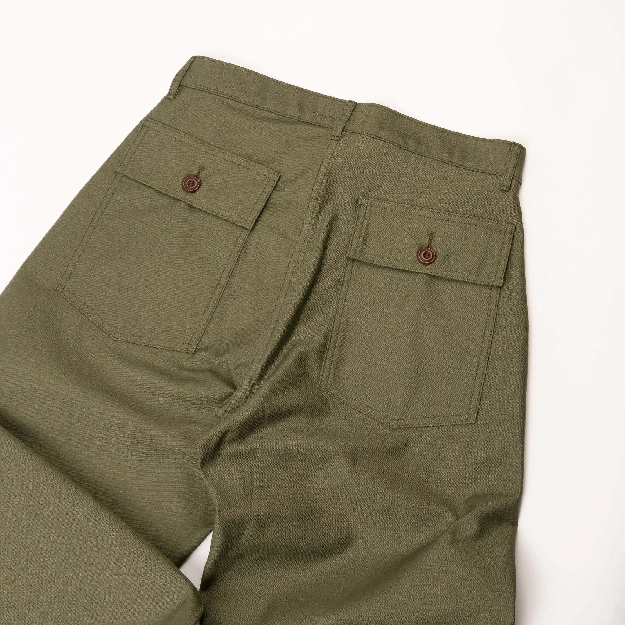 FATIGUES IN OLIVE SATEEN sold by Bielby's product image thumbnail 4