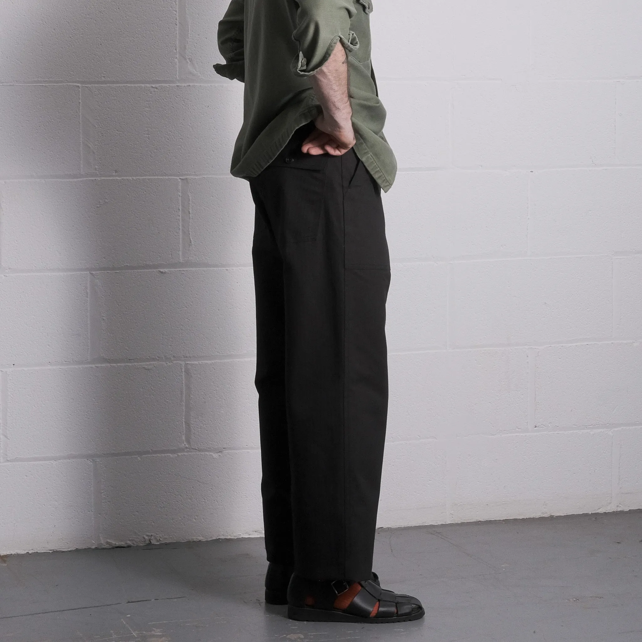 FATIGUES IN BLACK HBT (preorder) sold by Bielby's product image thumbnail 4