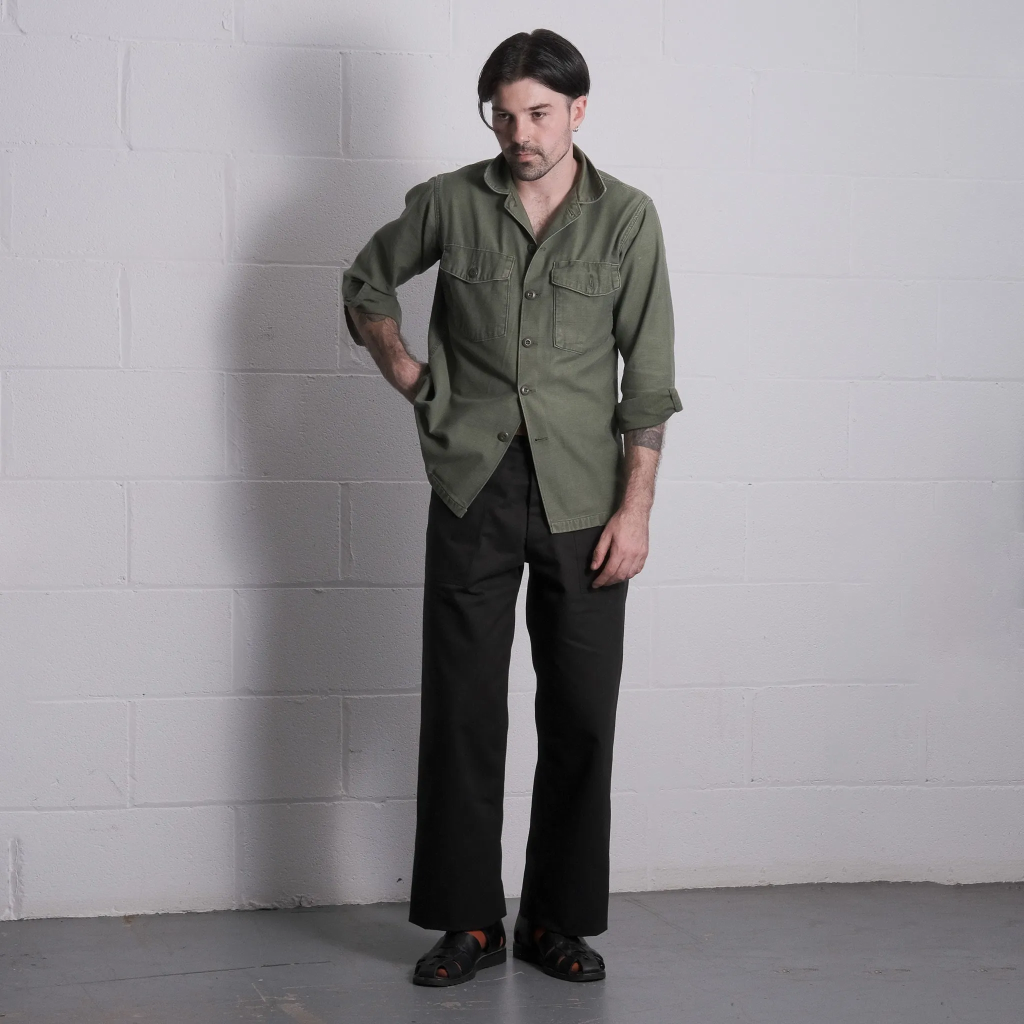 FATIGUES IN BLACK HBT (preorder) sold by Bielby's product image thumbnail 2