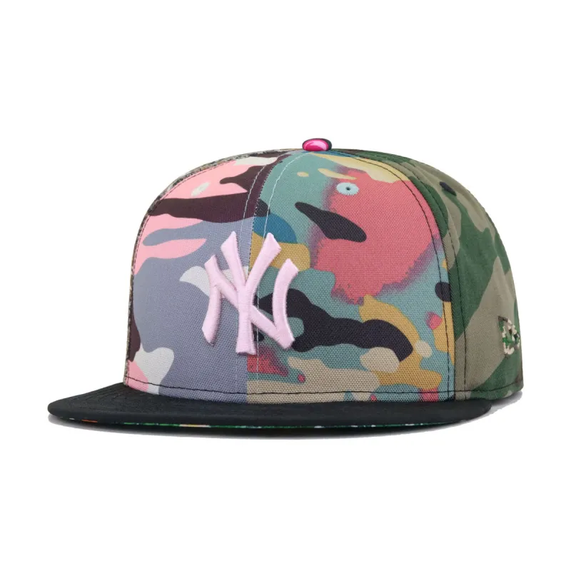 New York Yankees Octo-Camo AWFUL v2 New Era 59Fifty Fitted sold by Hat Heaven