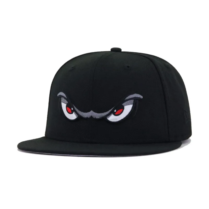 Lake Elsinore Storm Black Glow in the Dark New Era 59Fifty Fitted sold by Hat Heaven