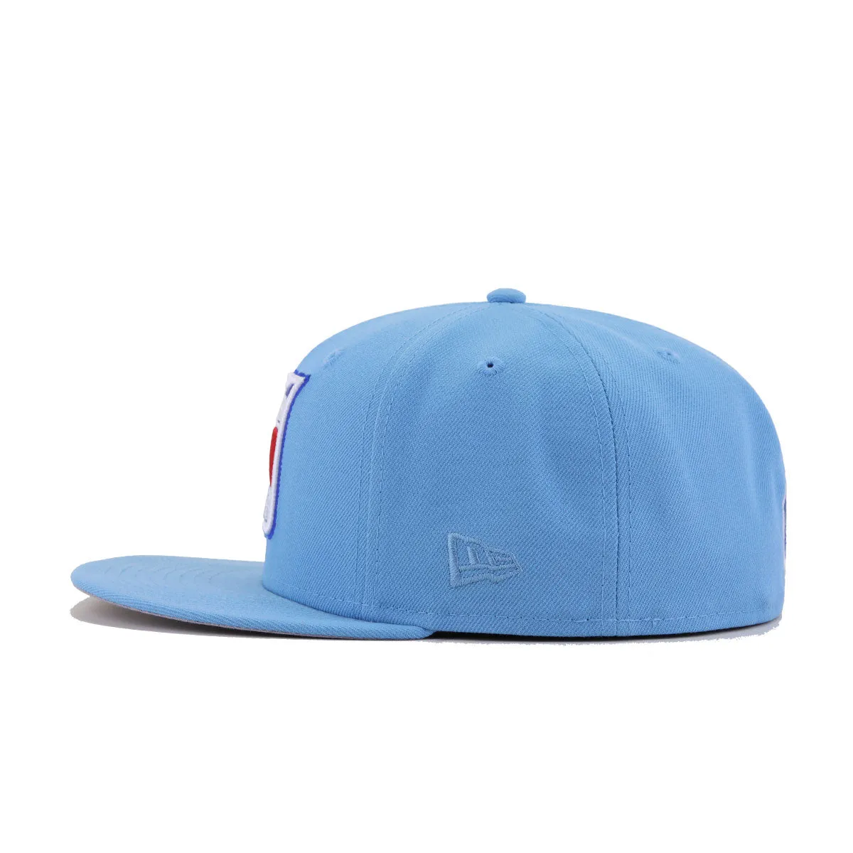 New York Rangers Sky Blue New Era 59Fifty Fitted sold by Hat Heaven product image thumbnail 3