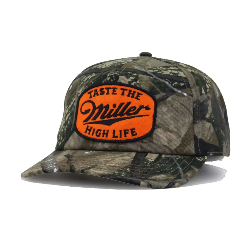 Miller Brewing Camo American Needle Roscoe Hat sold by Hat Heaven