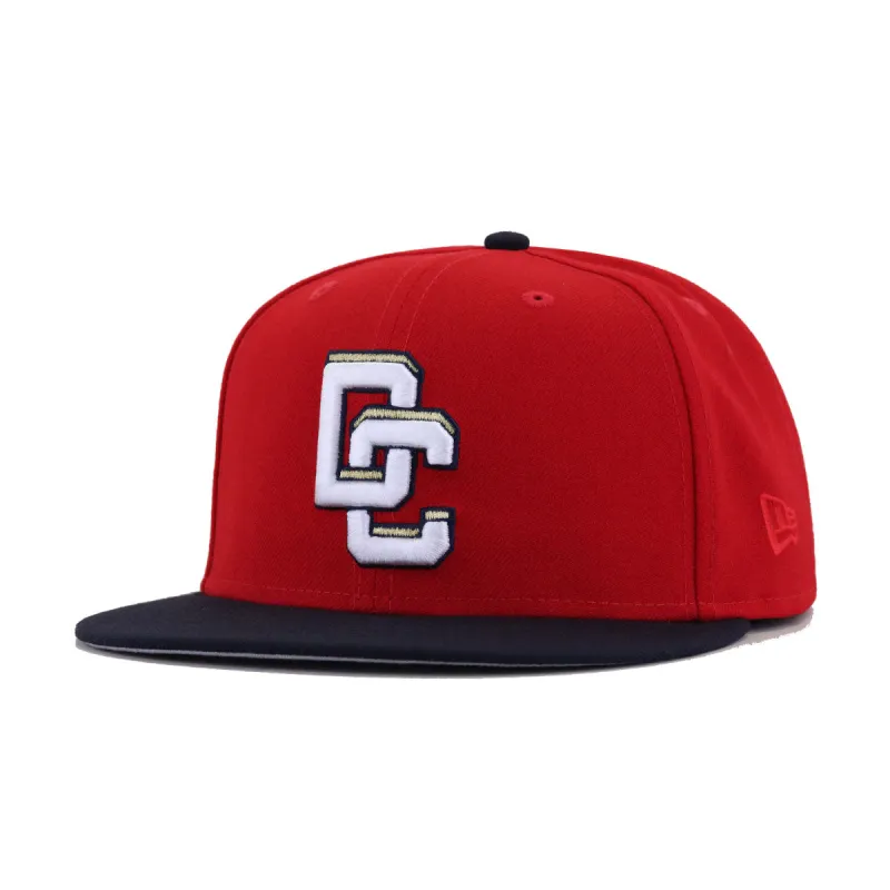 Washington Nationals Scarlet Navy City Connect New Era 59Fifty Fitted sold by Hat Heaven