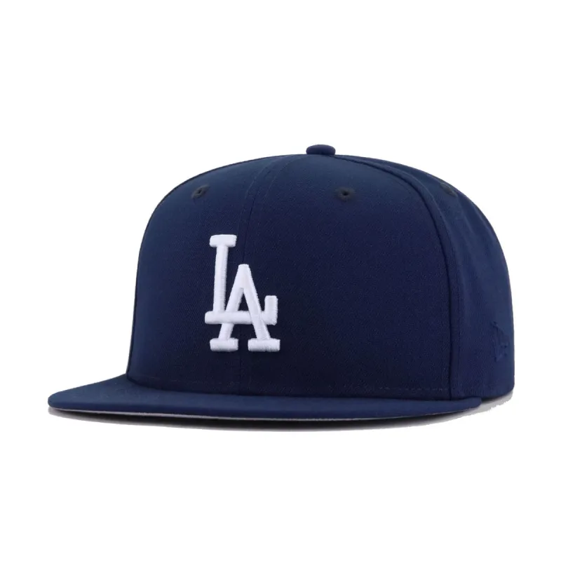 Los Angeles Dodgers Oceanside Blue 1984 Summer Olympics New Era 59Fifty Fitted sold by Hat Heaven