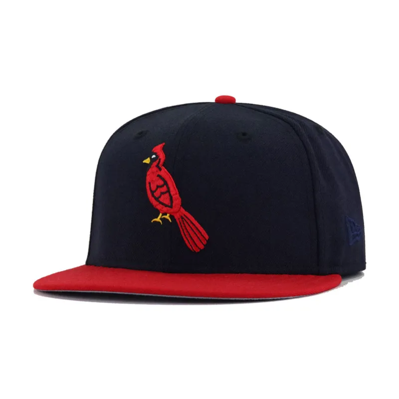 St Louis Cardinals Navy Scarlet UNKNOWN New Era 59Fifty Fitted sold by Hat Heaven
