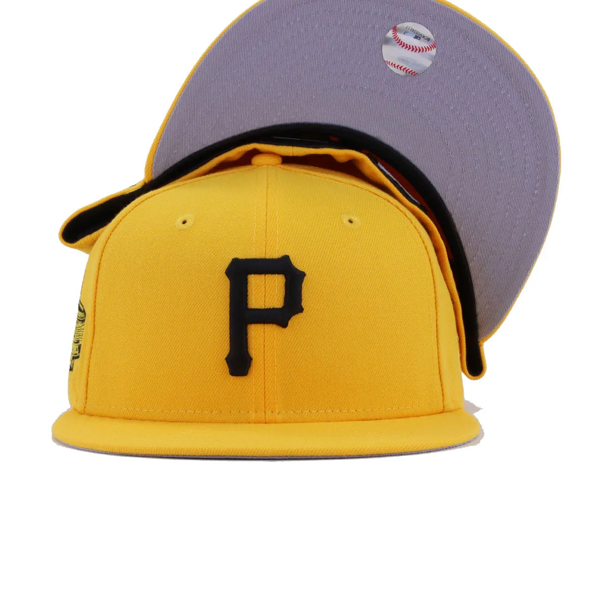 Pittsburgh Pirates A Gold 1971 World Series New Era 59Fifty Fitted sold by Hat Heaven product image thumbnail 4