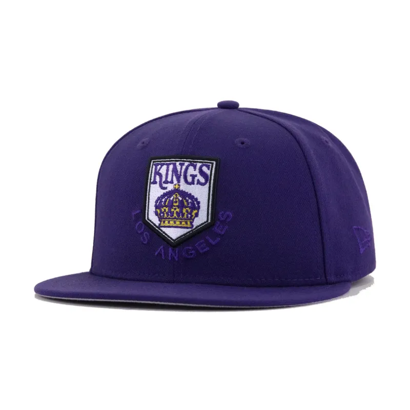 Los Angeles Kings Purple 1967 New Era 59Fifty Fitted sold by Hat Heaven
