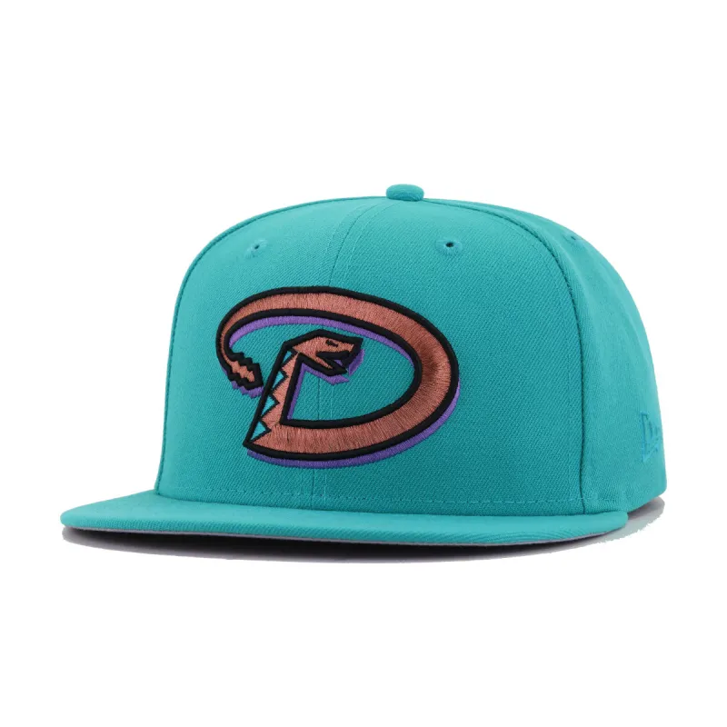 Arizona Diamondbacks Teal 1999 New Era 59Fifty Fitted sold by Hat Heaven