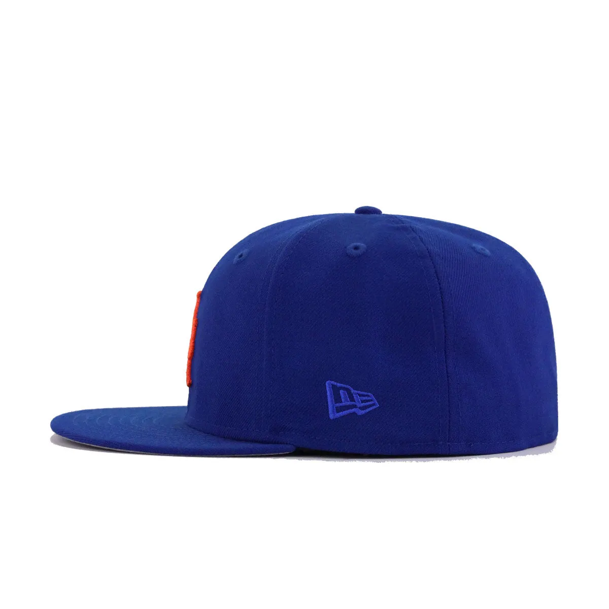 New York Mets Light Royal Blue Upside Down New Era 59Fifty Fitted sold by Hat Heaven product image thumbnail 3