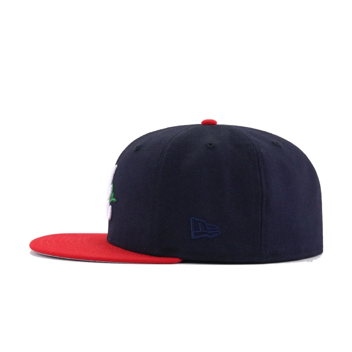 Atlanta Braves Navy Scarlet Rose New Era 59Fifty Fitted sold by Hat Heaven product image thumbnail 3