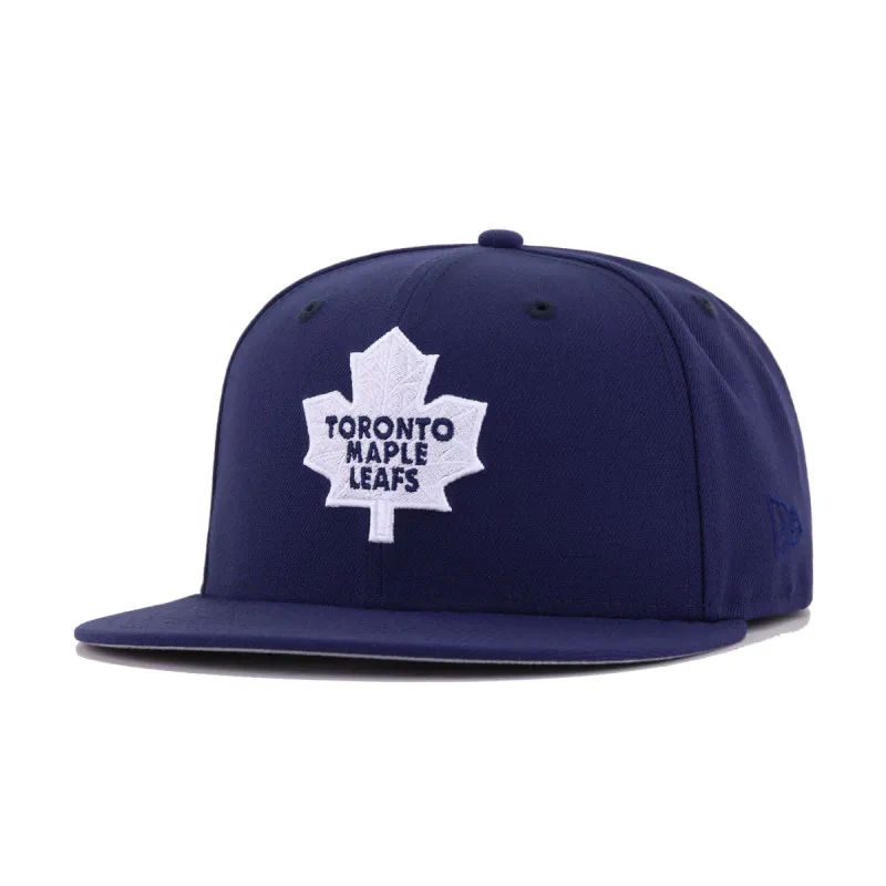 Toronto Maple Leafs Light Navy 1987 New Era 59Fifty Fitted sold by Hat Heaven