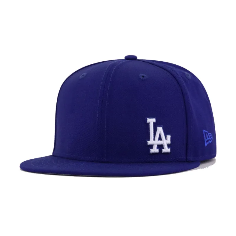 Los Angeles Dodgers Dark Royal Blue Flawless New Era 59Fifty Fitted sold by Hat Heaven