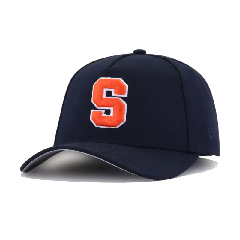 Syracuse University Orange Navy New Era 9Forty A-Frame Snapback sold by Hat Heaven