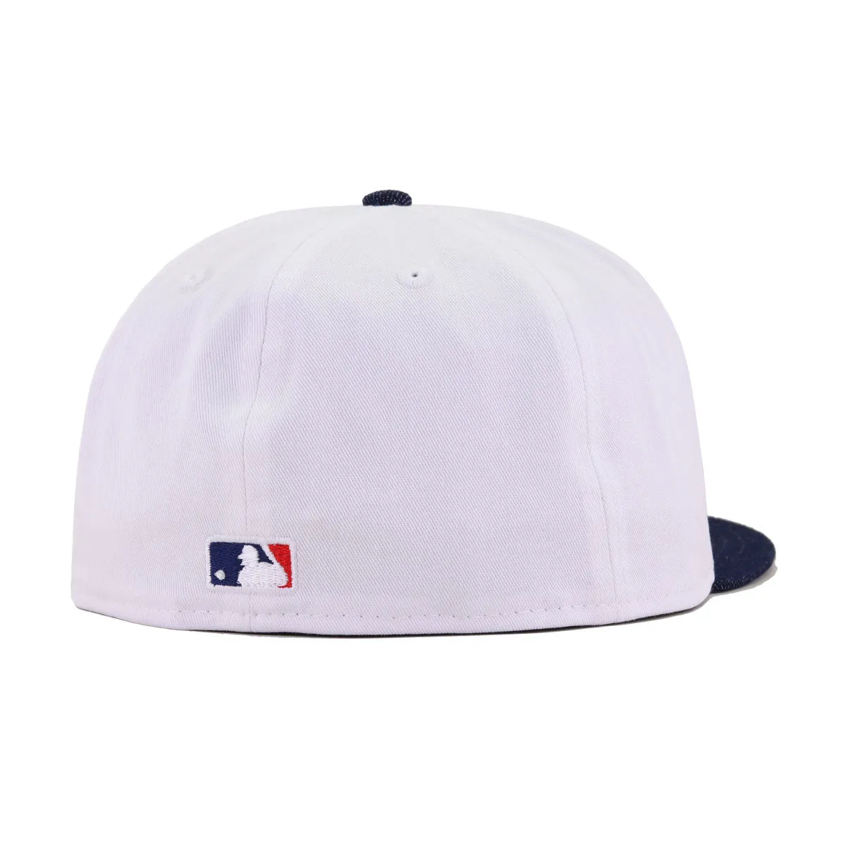 New York Yankees White Light Navy Denim New Era 59Fifty Fitted sold by Hat Heaven product image thumbnail 2