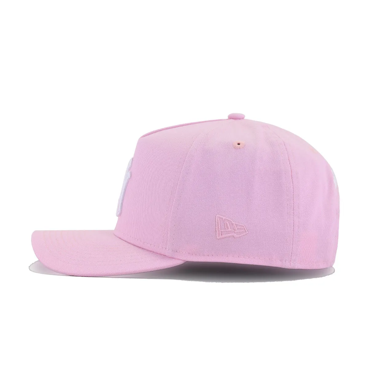 New York Yankees Pink New Era 9Forty A-Frame Snapback sold by Hat Heaven product image thumbnail 2