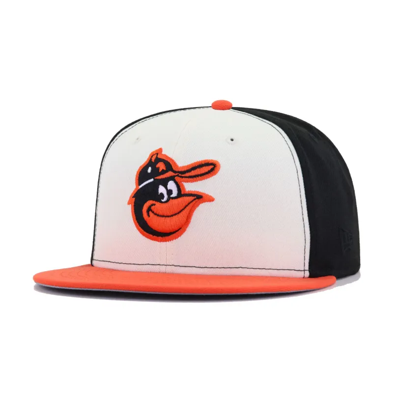 Baltimore Orioles Black Chrome Orange 1979 New Era 59Fifty Fitted sold by Hat Heaven