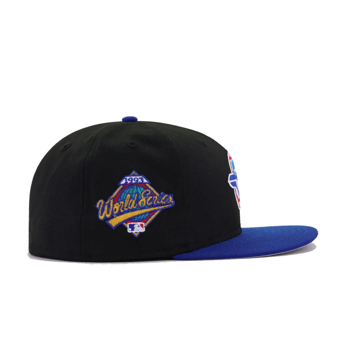 Toronto Blue Jays Black Light Royal Blue 1993 World Series New Era 59Fifty Fitted sold by Hat Heaven product image thumbnail 2