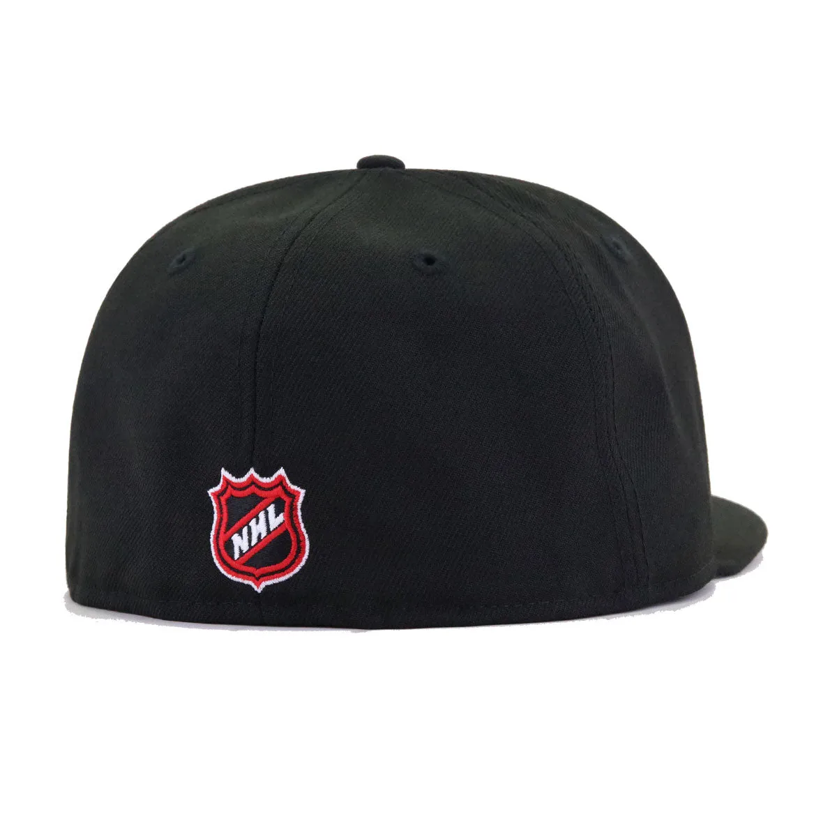 New Jersey Devils Black New Era 59Fifty Fitted sold by Hat Heaven product image thumbnail 2
