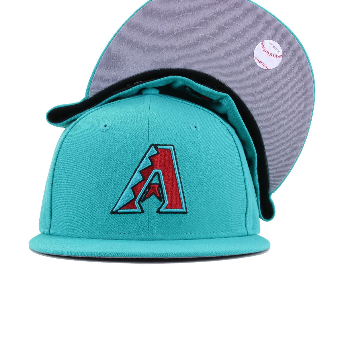 Arizona Diamondbacks Teal New Era 59Fifty Fitted sold by Hat Heaven product image thumbnail 4