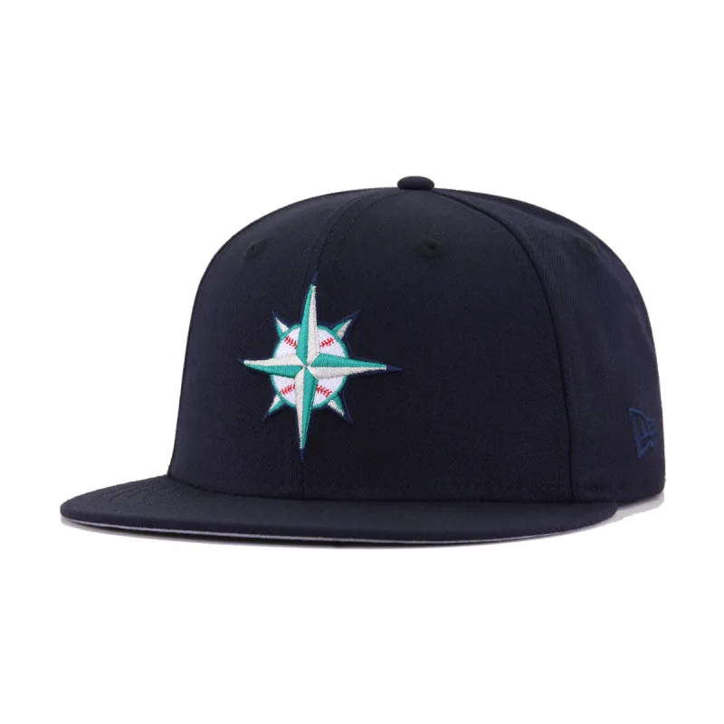 Seattle Mariners Navy 1997 New Era 59Fifty Fitted sold by Hat Heaven