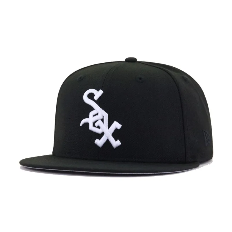Chicago White Sox Black 1969 New Era 59Fifty Fitted sold by Hat Heaven