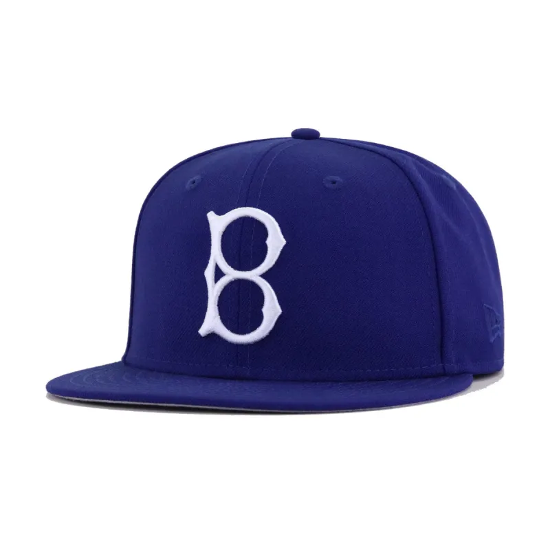 Brooklyn Dodgers Dark Royal Blue New Era 9Fifty Snapback sold by Hat Heaven