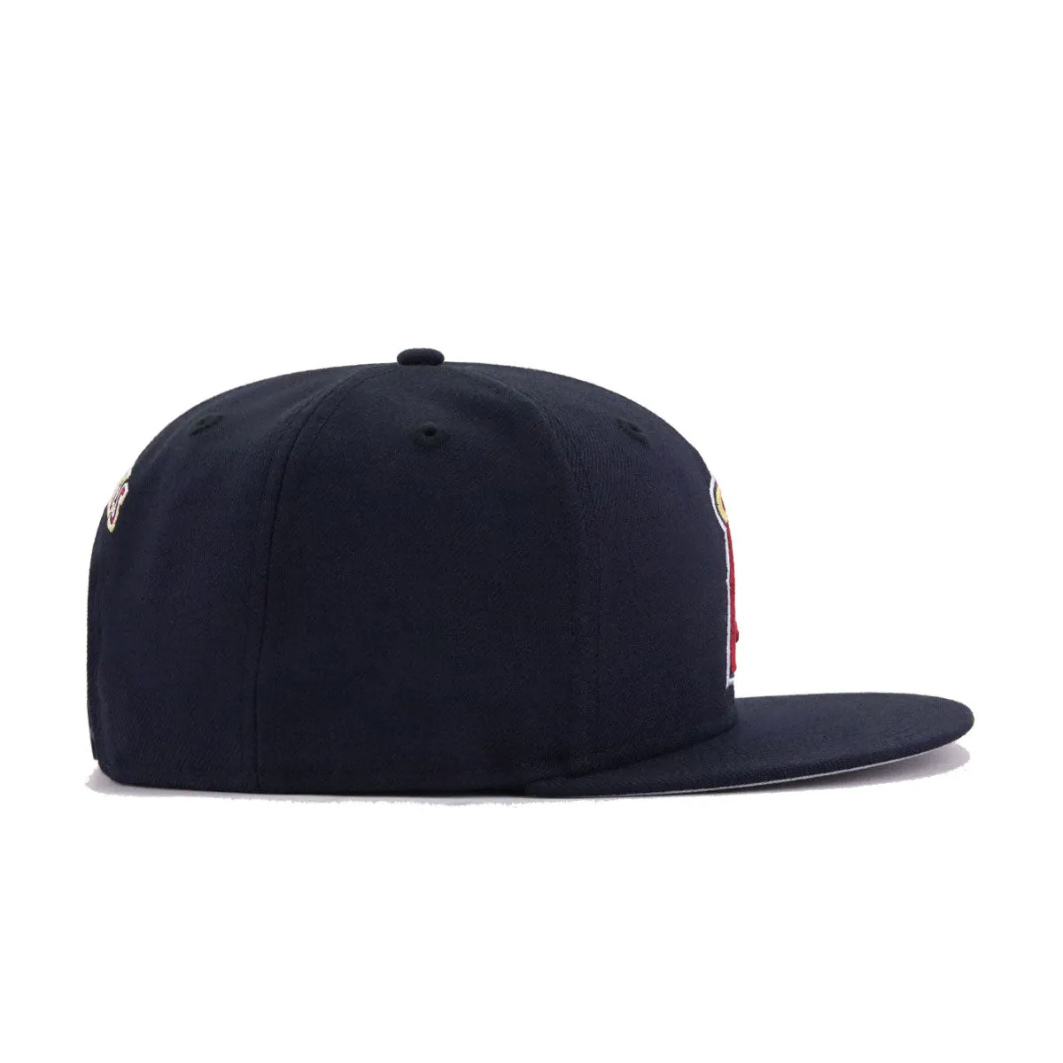 Los Angeles Angels Navy New Era 9Fifty Snapback sold by Hat Heaven product image thumbnail 4