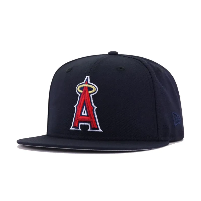 Los Angeles Angels Navy New Era 9Fifty Snapback made by New Era