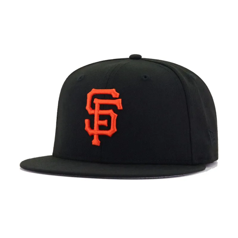 San Francisco Giants Black New Era 9Fifty Snapback sold by Hat Heaven