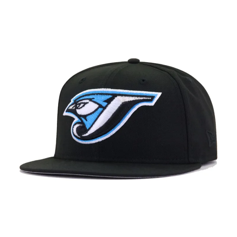 Toronto Blue Jays Black New Era 9Fifty Snapback sold by Hat Heaven