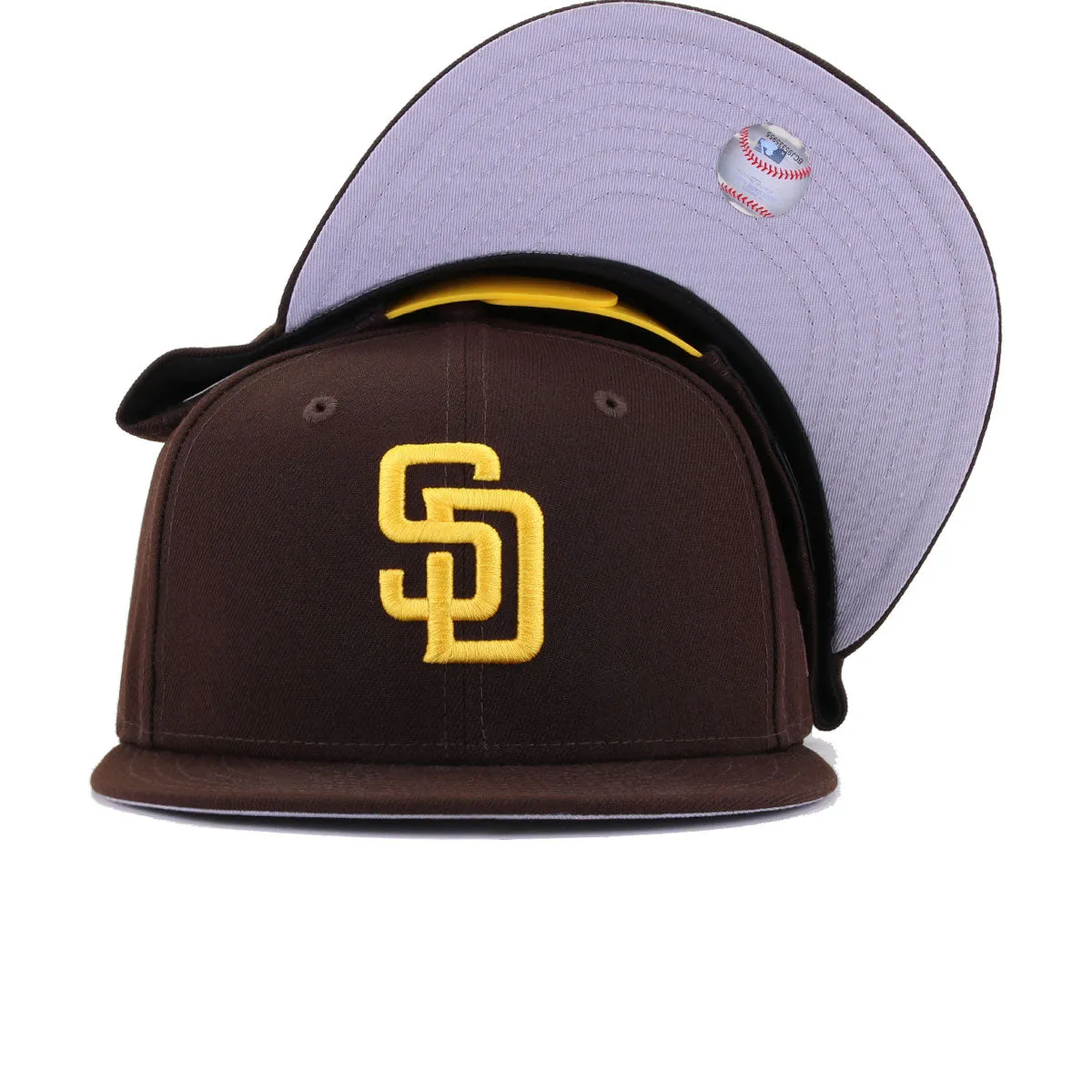 San Diego Padres Burnt Wood New Era 9Fifty Snapback sold by Hat Heaven product image thumbnail 5