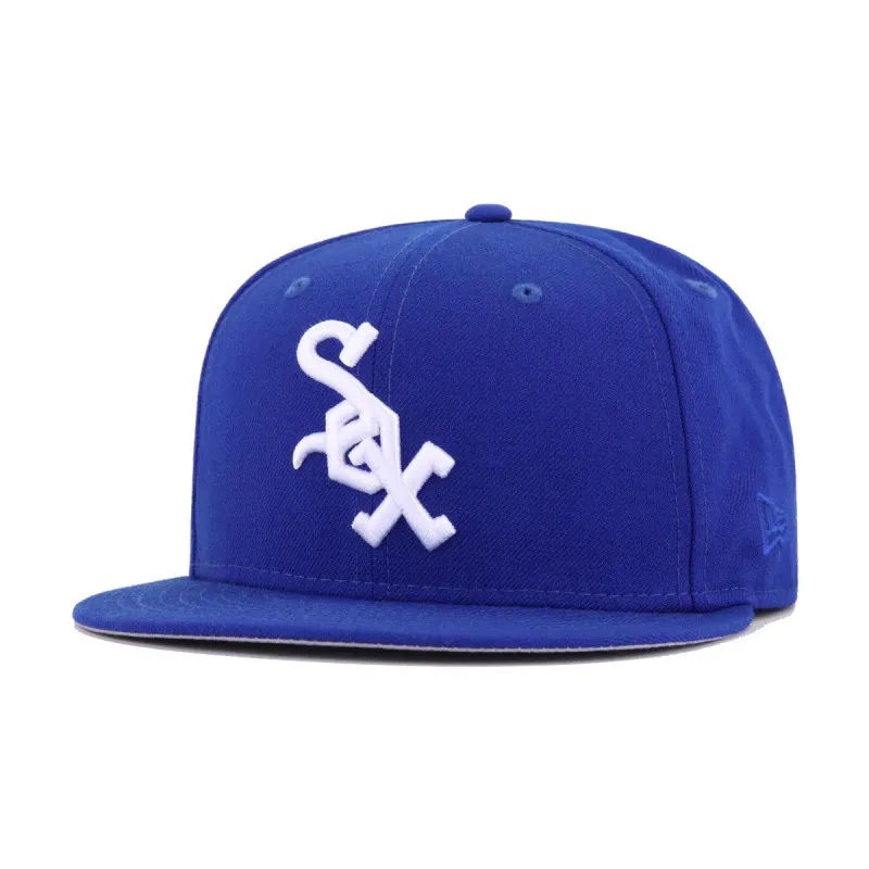 Chicago White Sox Light Royal Blue 1969 New Era 59Fifty Fitted sold by Hat Heaven