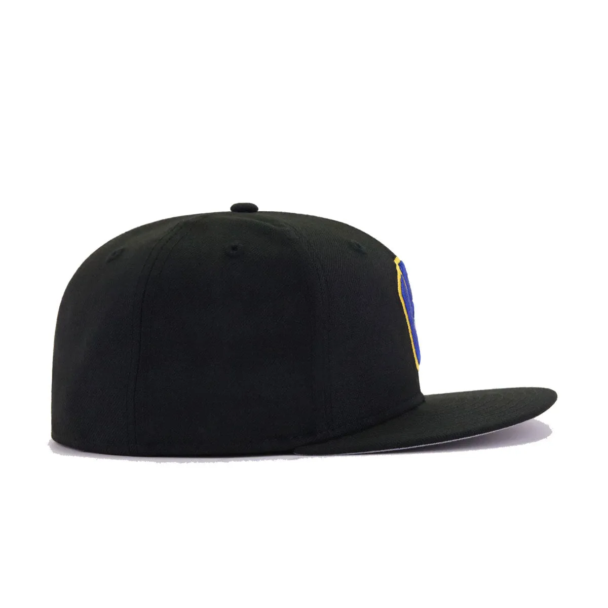 Milwaukee Brewers Black New Era 59Fifty Fitted sold by Hat Heaven product image thumbnail 4