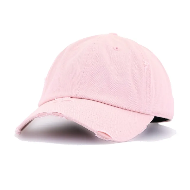 Distressed Rose KBEthos Vintage Dad Hat sold by Hat Heaven