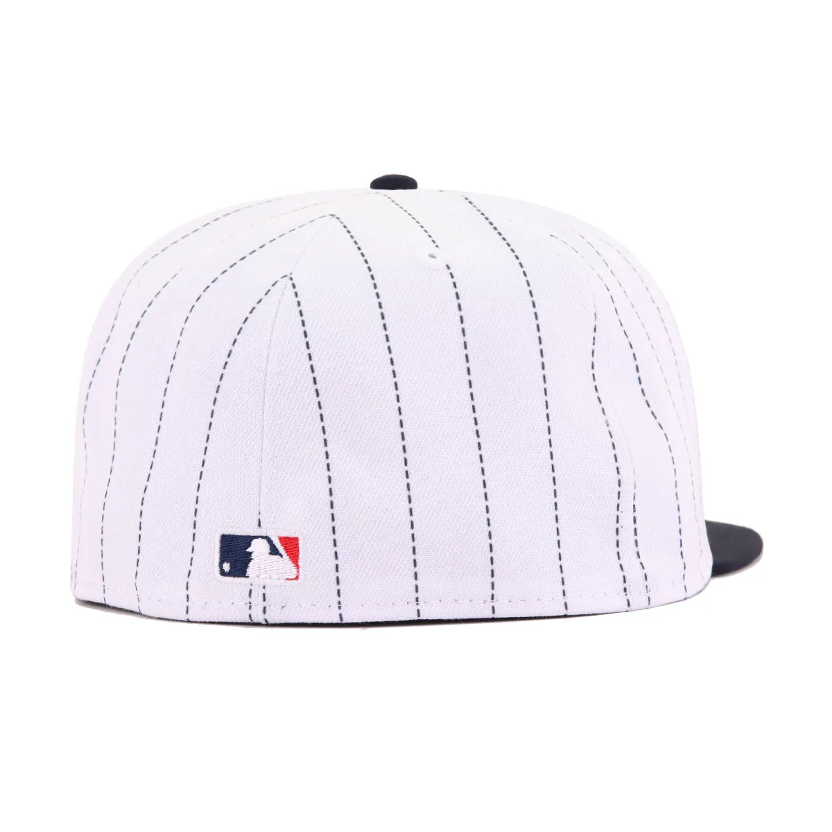 New York Yankees Pinstripe Navy New Era 59Fifty Fitted sold by Hat Heaven product image thumbnail 2