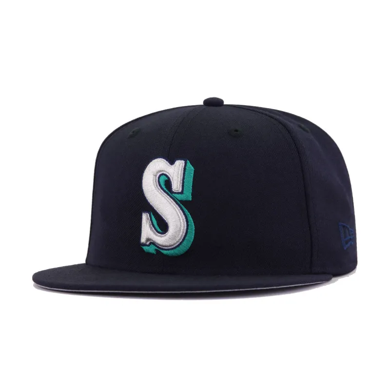 Seattle Mariners Navy 1987 New Era 59Fifty Fitted sold by Hat Heaven