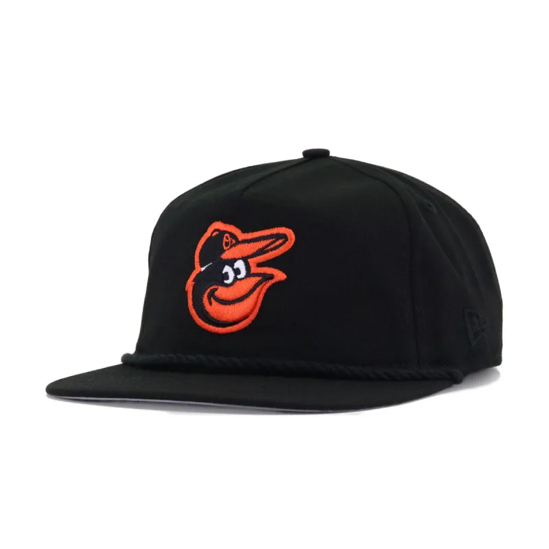 Baltimore Orioles Black 1958 All Star Game New Era Golfer Snapback sold by Hat Heaven