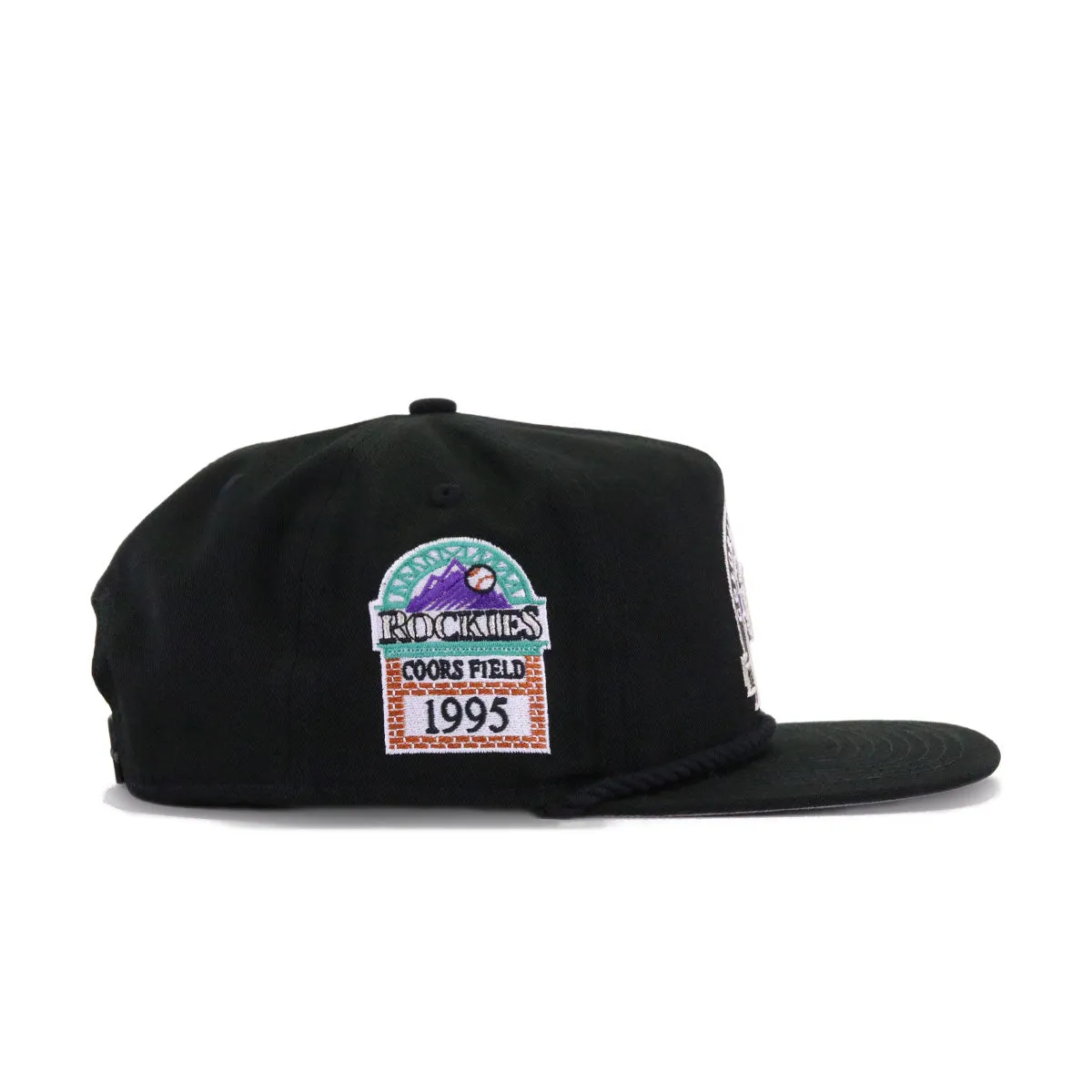 Colorado Rockies Black 30th Anniversary New Era Golfer Snapback sold by Hat Heaven product image thumbnail 2