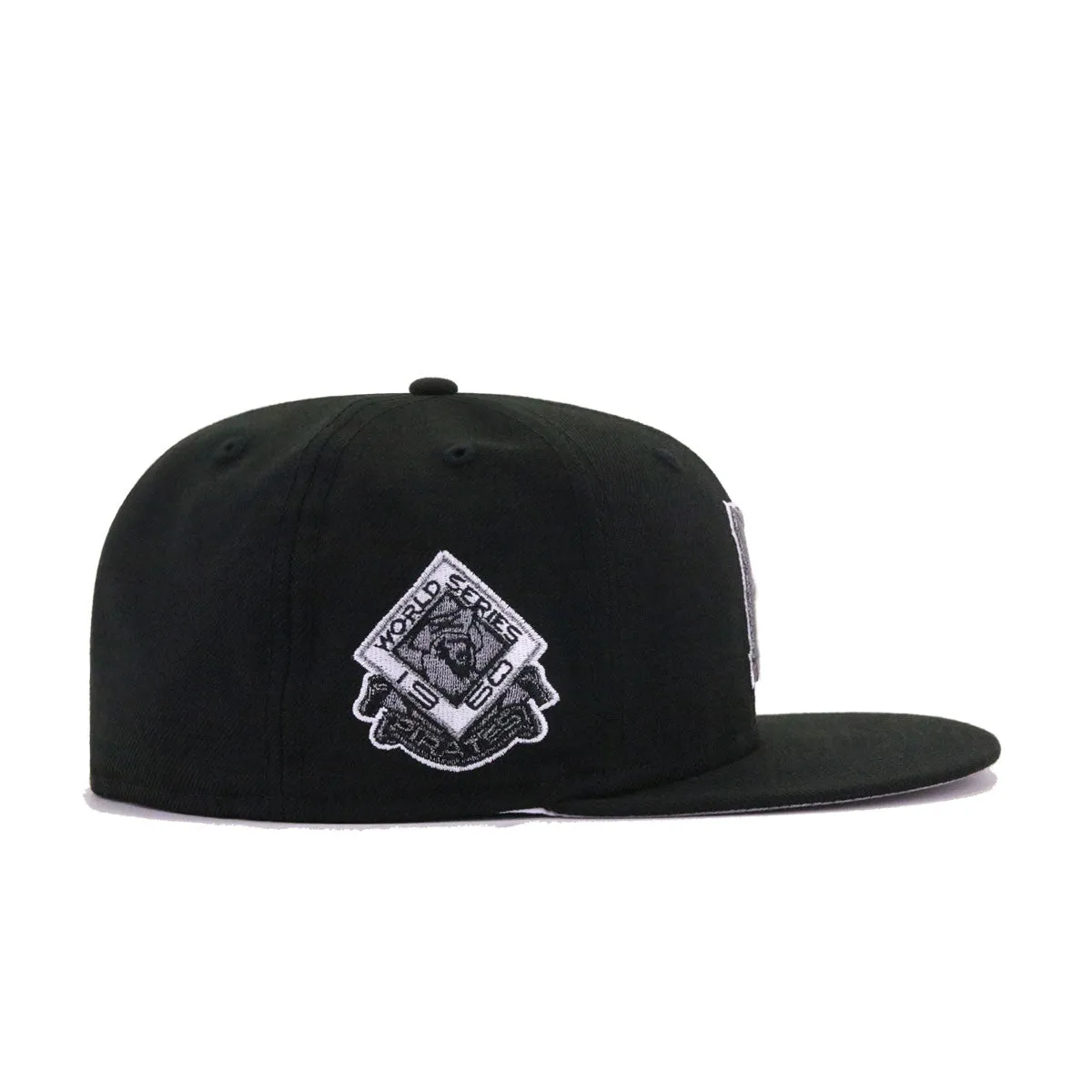 Pittsburgh Pirates Black Metallic Pewter 1960 World Series New Era 59Fifty Fitted sold by Hat Heaven product image thumbnail 2