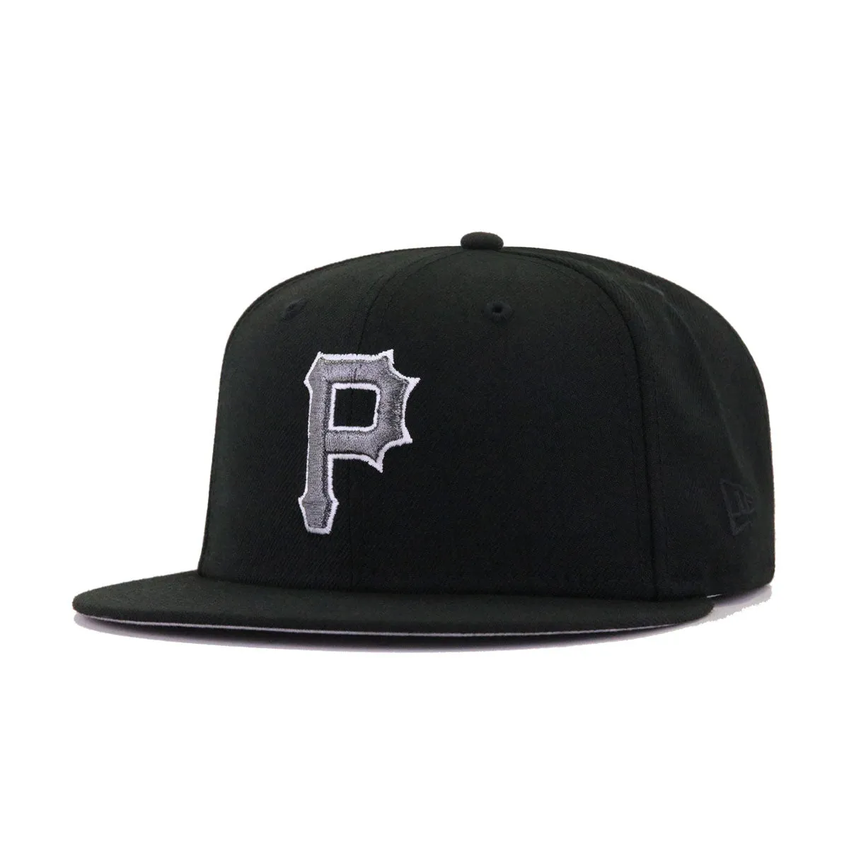 Pittsburgh Pirates Black Metallic Pewter 1960 World Series New Era 59Fifty Fitted sold by Hat Heaven
