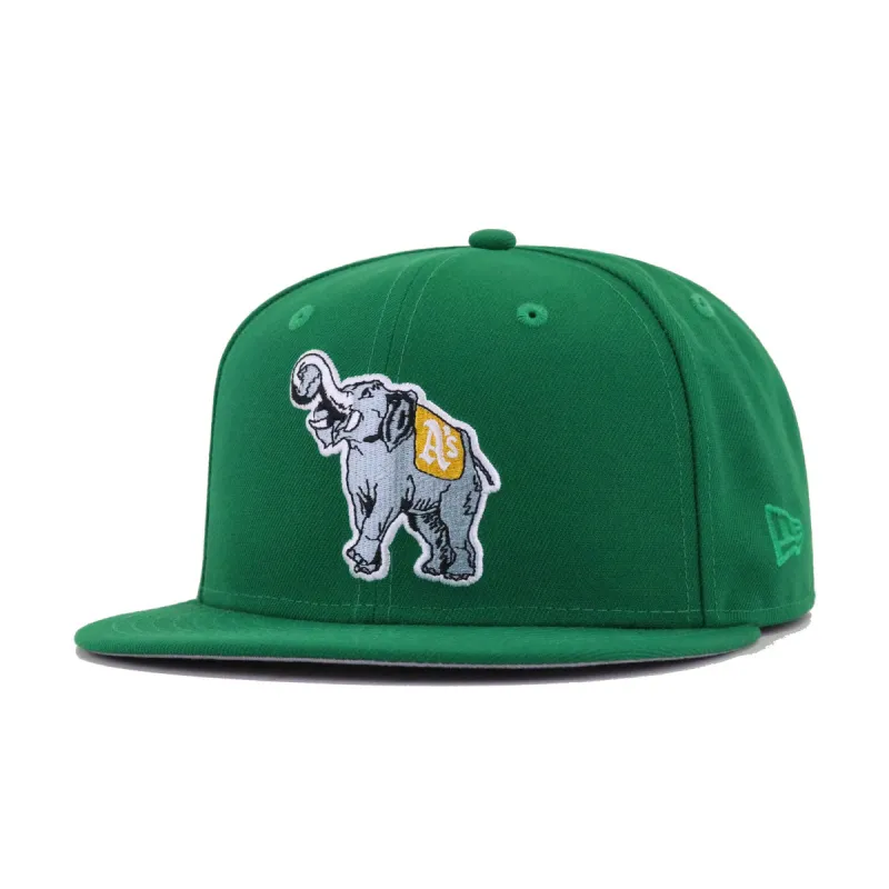 Philadelphia Athletics Kelly Green 1930 World Series New Era 59Fifty Fitted sold by Hat Heaven