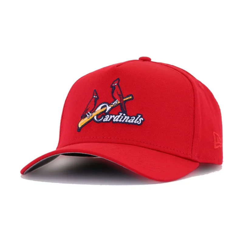 St Louis Cardinals Scarlet 1942 World Series New Era 9Forty Snapback sold by Hat Heaven